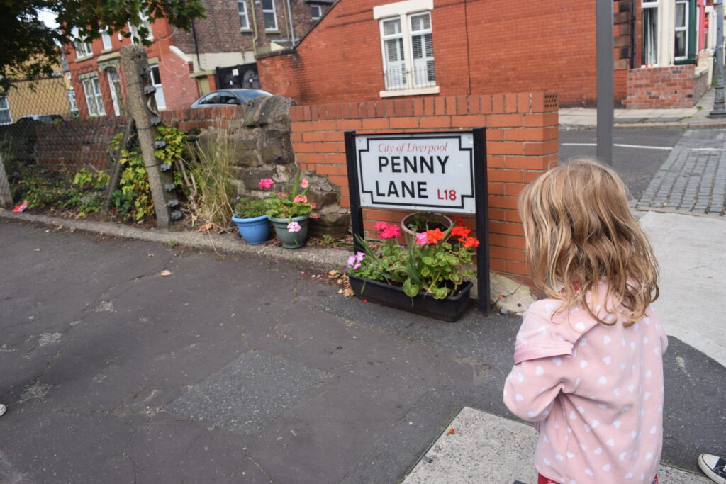 Penny lane with kids