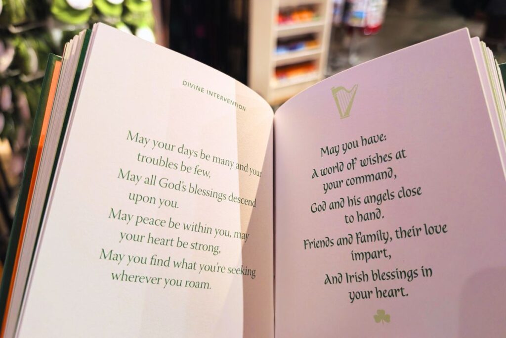a book of irish blessings