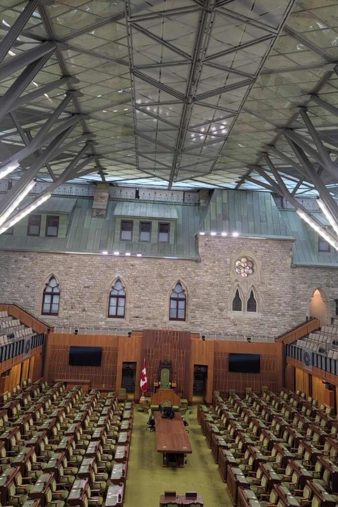 Inside West Block