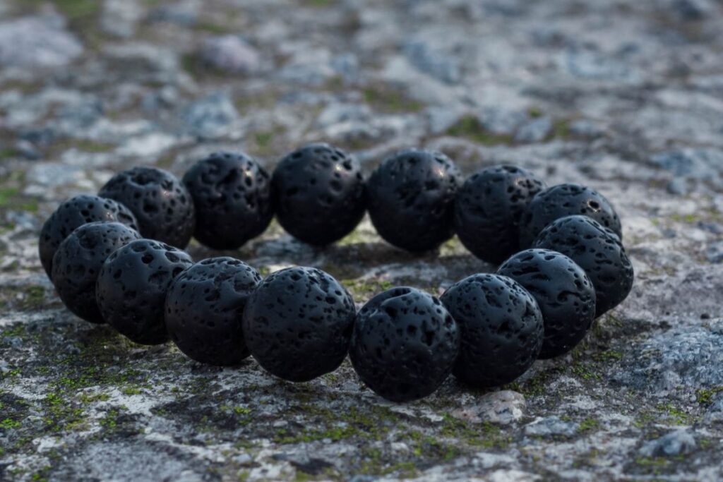 souvenirs from iceland lava bracelet