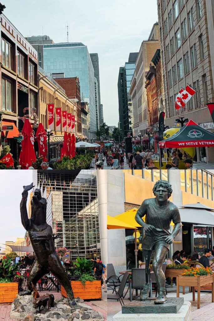 Sparks street in Ottawa