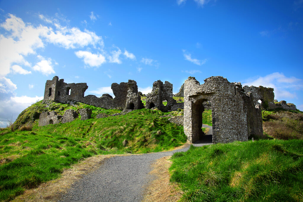 rock of dunamase abandoned castle ireland