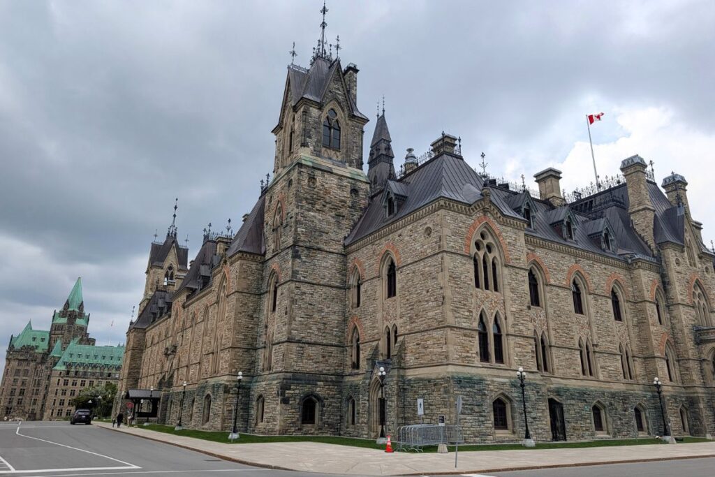 historic building in downtown Ottawa