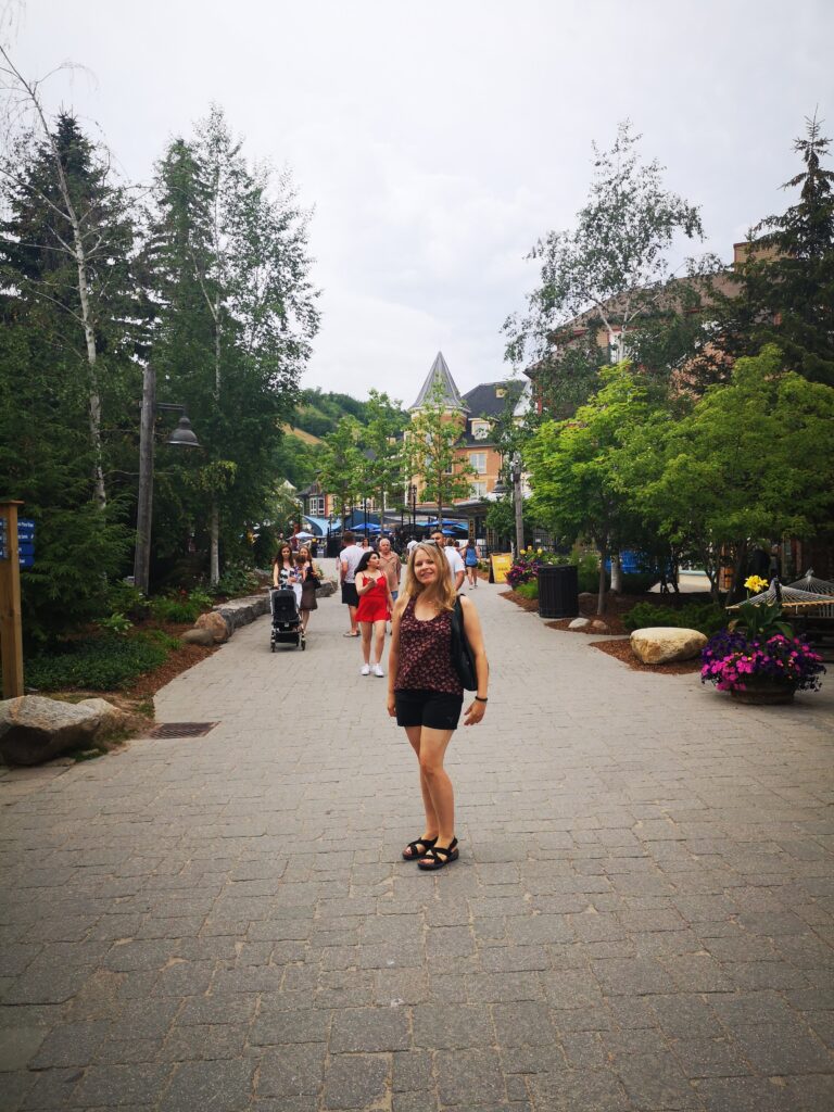 me at Blue mountain village