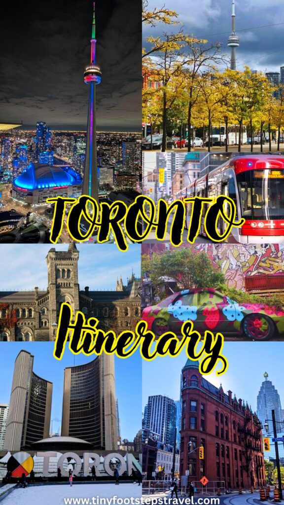 Toronto itinerary