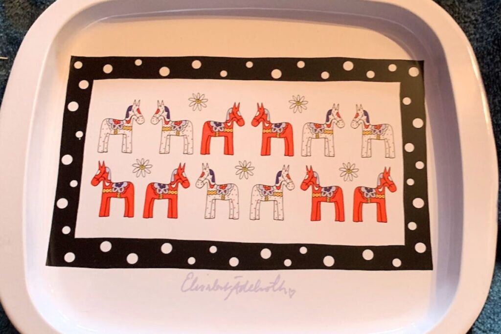 swedish dala horse decorative souvenir