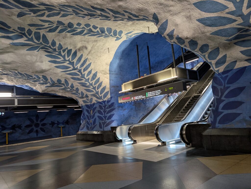 T Centralen metro station in Stockholm