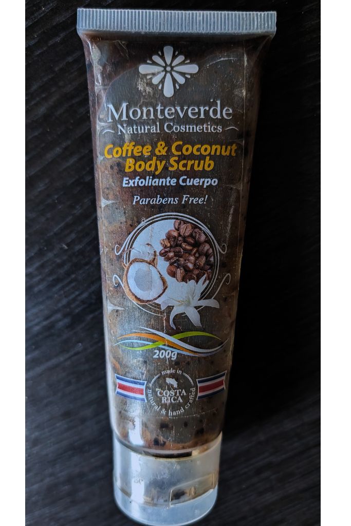 a coffee scrup from monteverde in Costa Rica