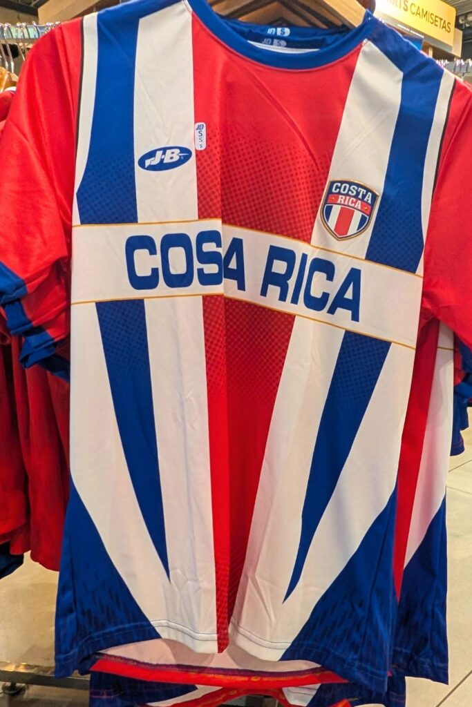 Costa Rica soccer jersey