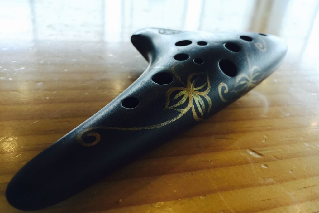 a ceramic ocarina