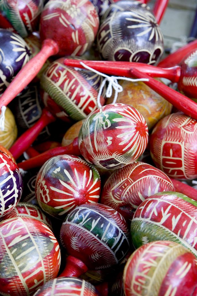 maracas, Costa Rican musical instruments