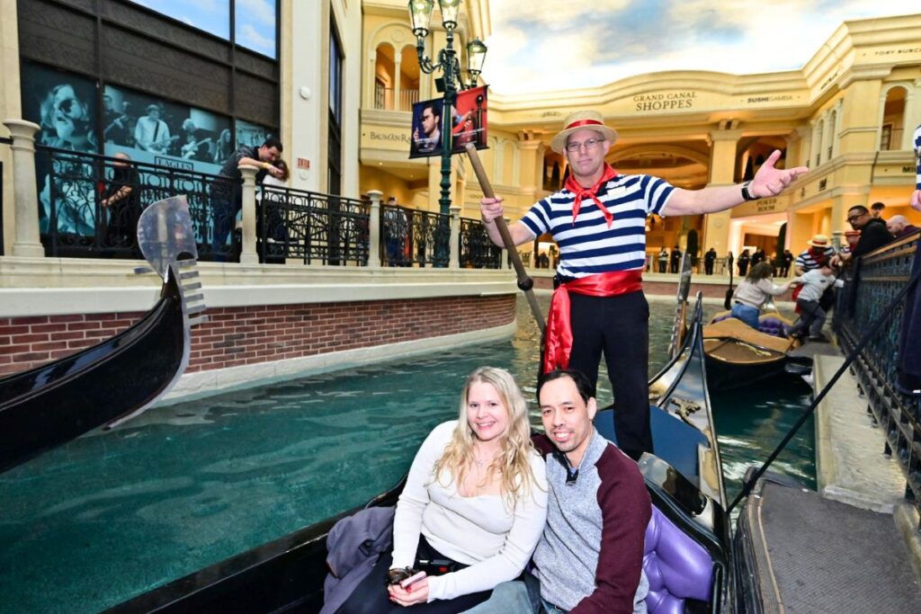 vegas with my husband