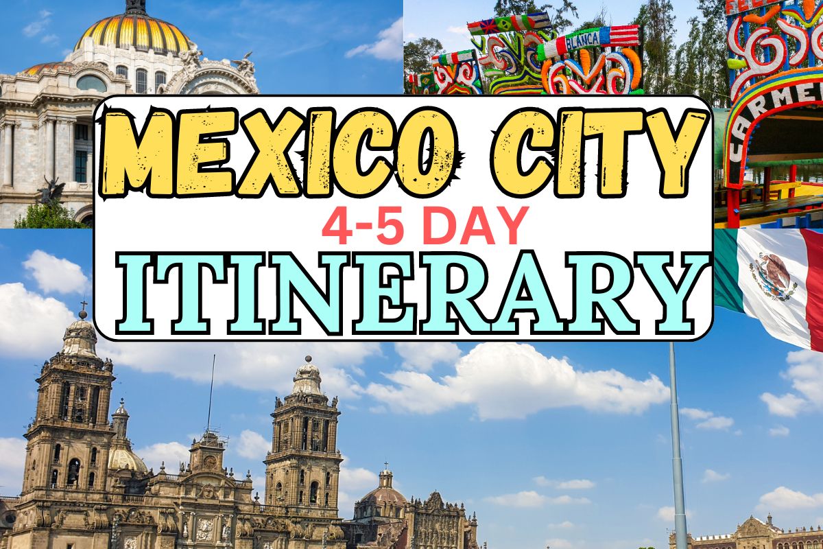 mexico city itinerary