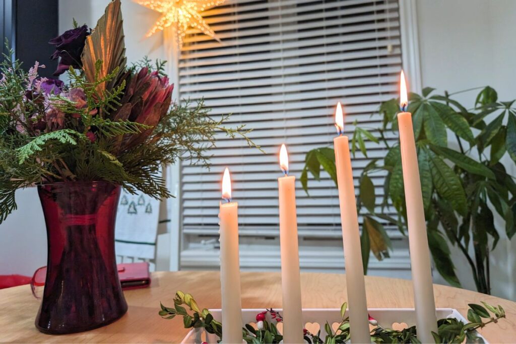 swedish advent candles