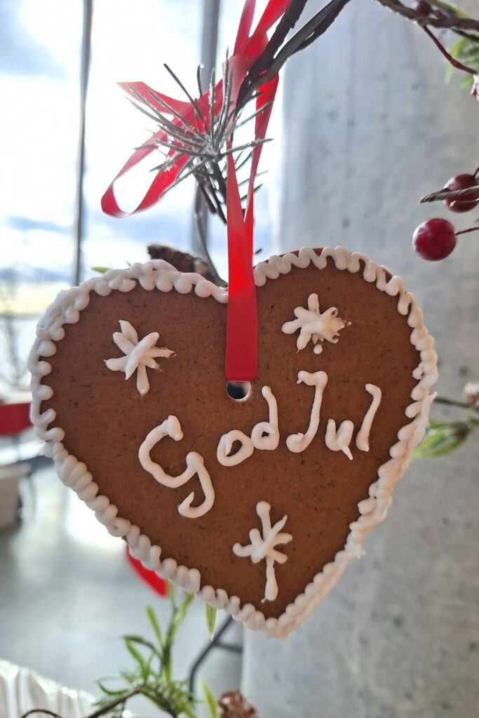 God Jul pepparkakor