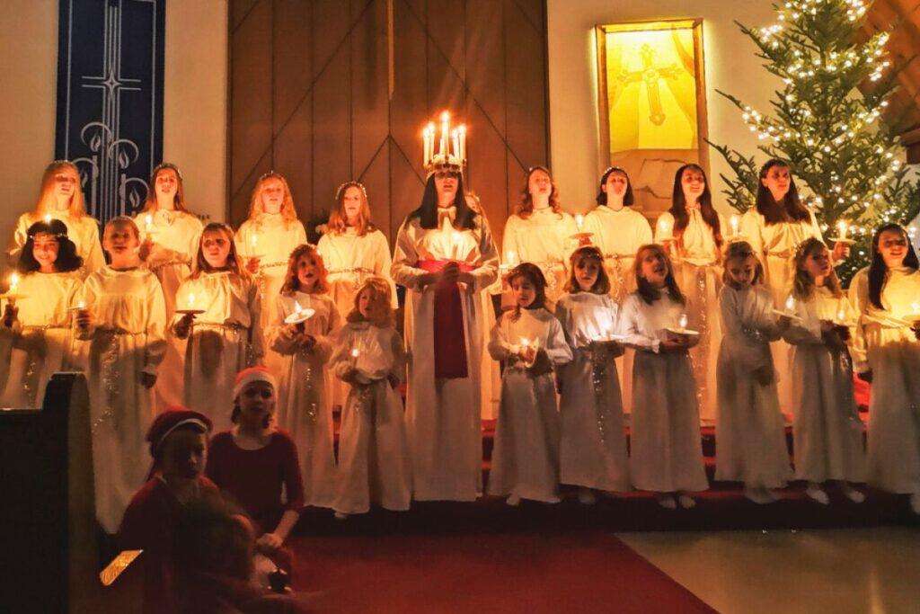 lucia procession