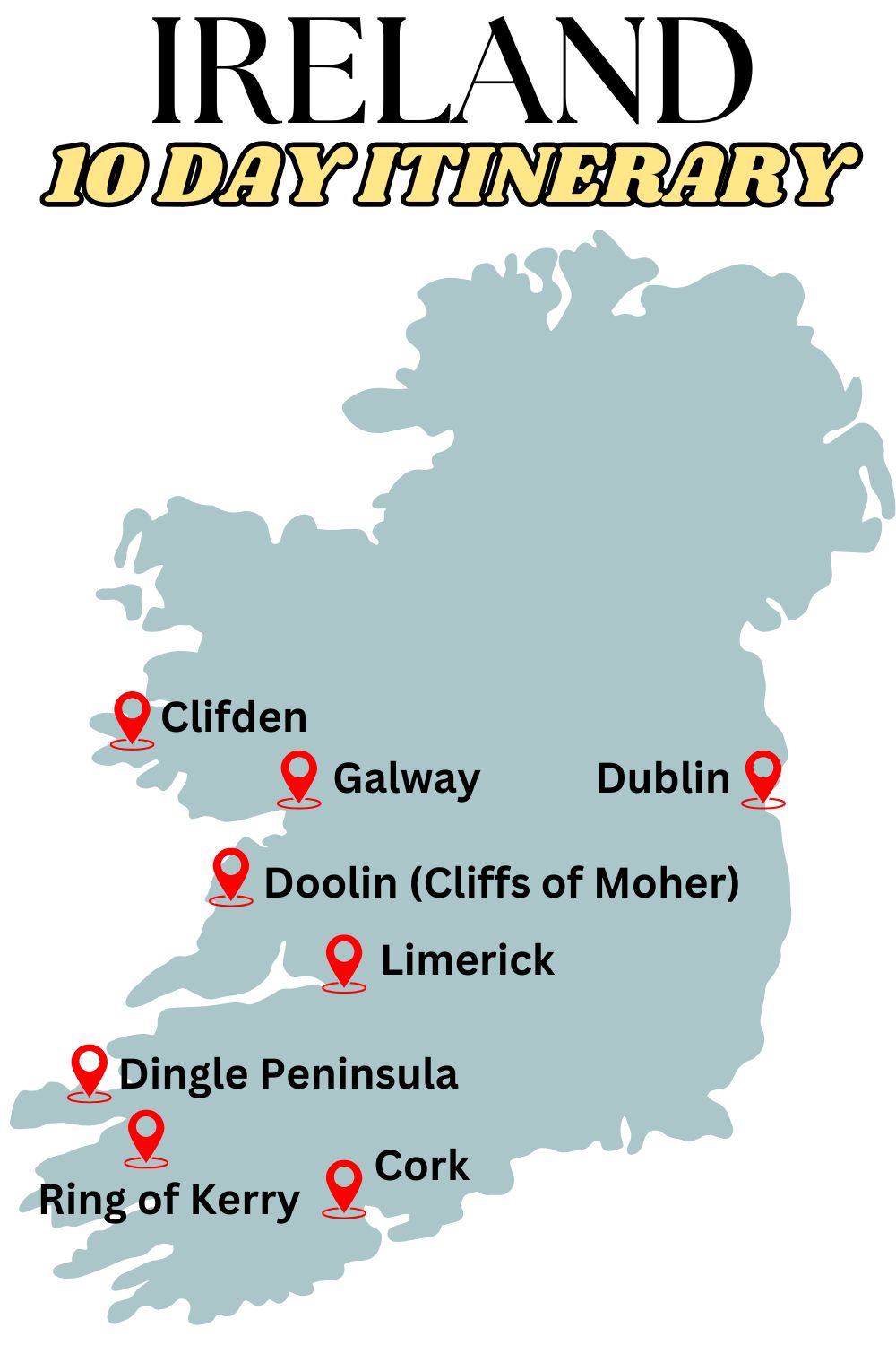 The BEST Ireland Itinerary: 10 Days (2025)