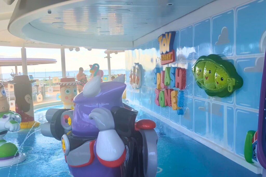 Toy Story splash zone
