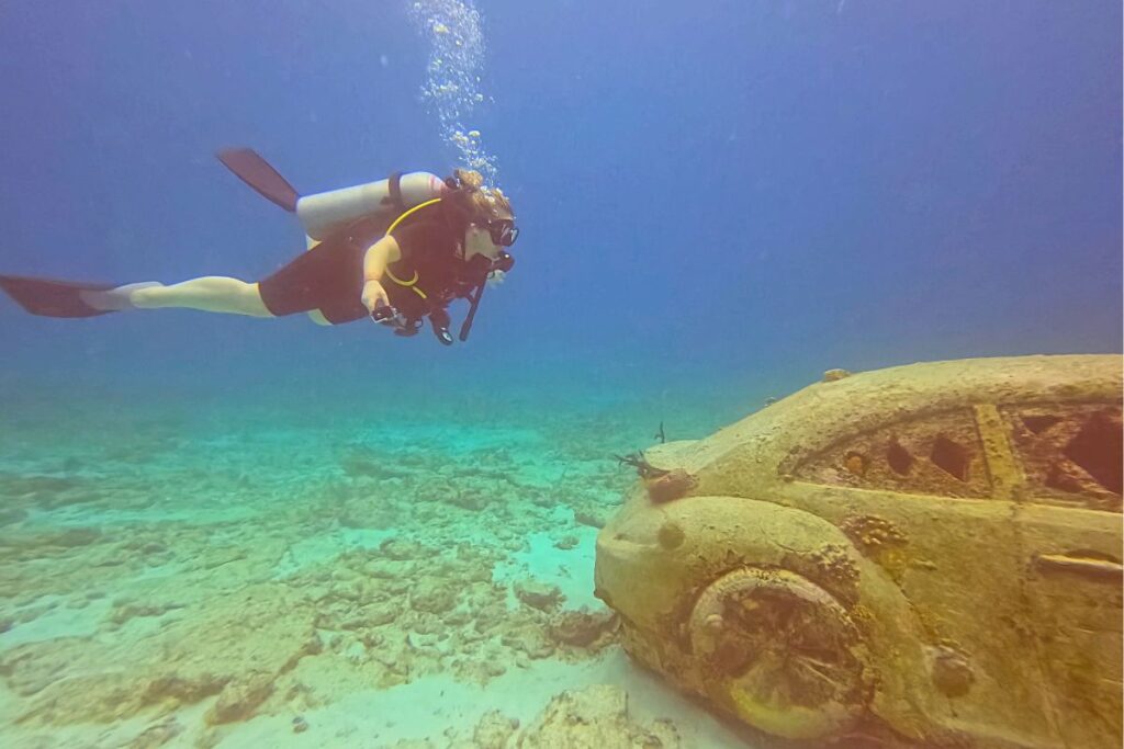 scuba diving musa