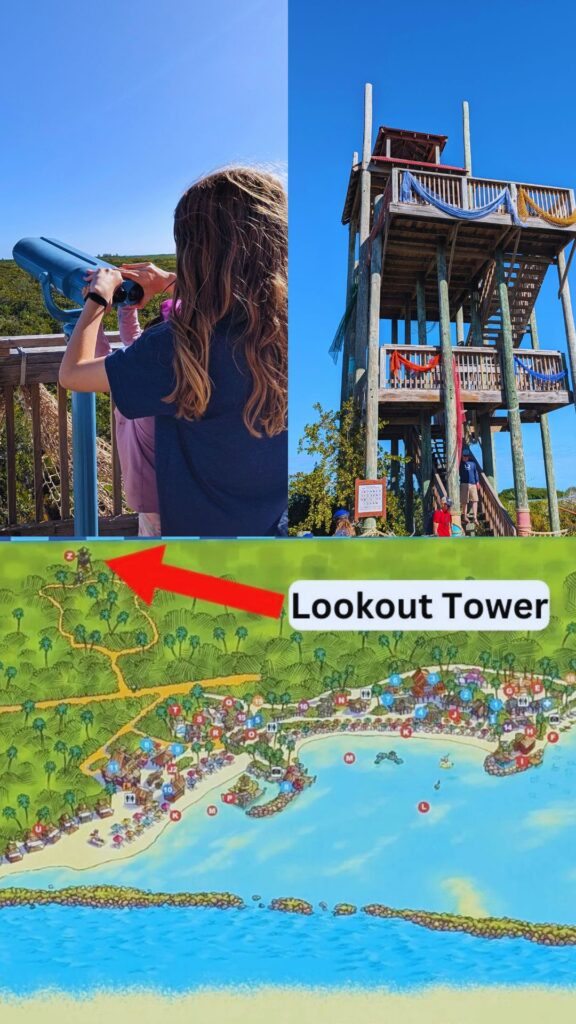 Castaway Cay lookout tower