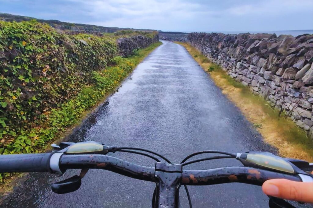 My husband's photo from biking on Inis Oirr