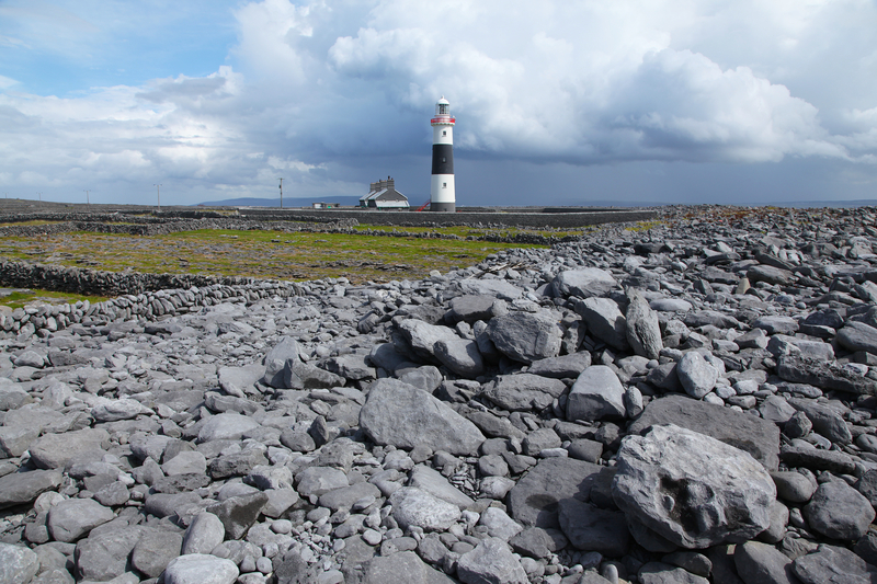 The lighthouse on Inis Oirr