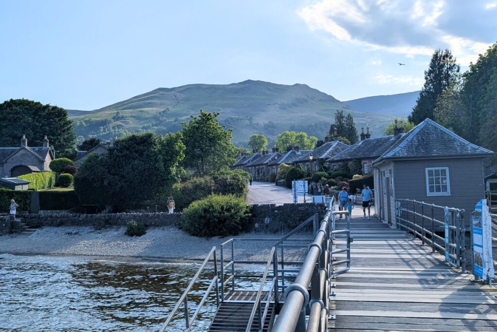 Luss Loch Lomond pier