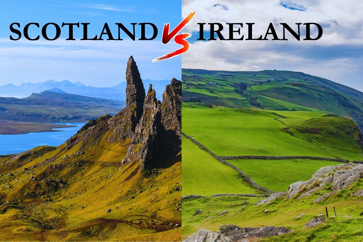Scotland vs Ireland for travel
