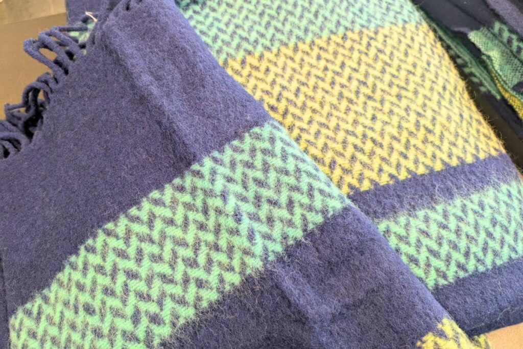 Icelandic wool blanket