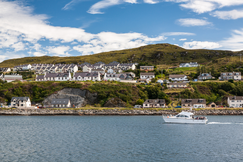 Mallig harbour in Isle of Skye