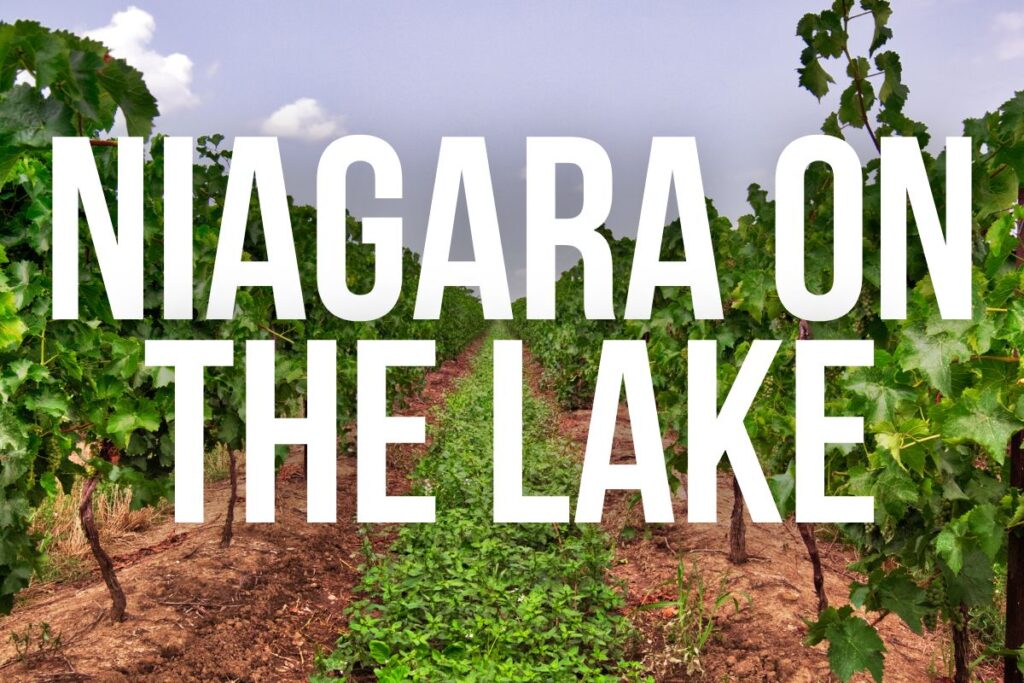 Niagara on the Lake sign