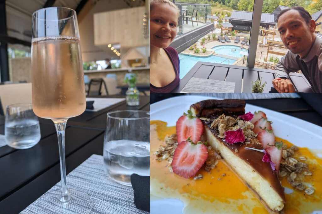 Koivu Restaurant inside Vetta Nordic Spa