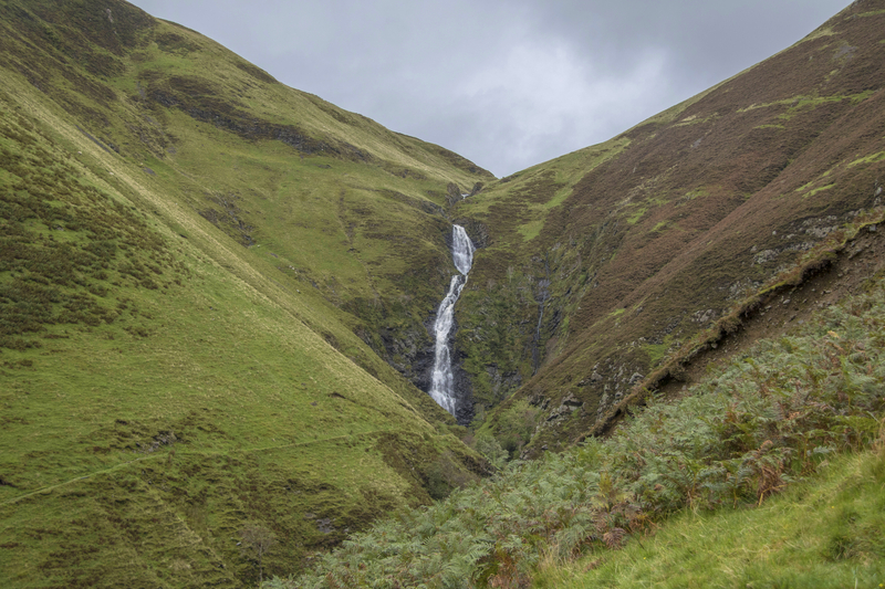 Grey Mares Tail, near Moffat in Scotland