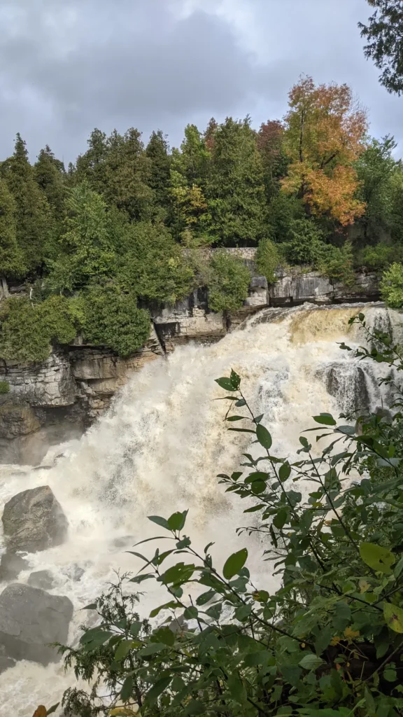 Ingliss Falls, Owen Sound which is right on the Bruce Trail
