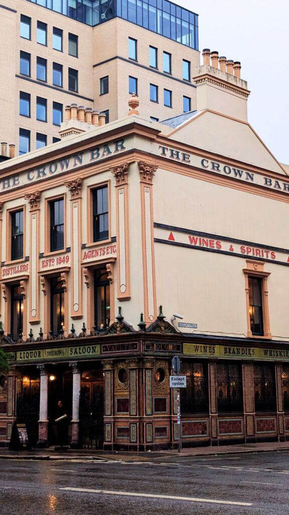 The Crown Bar in Belfast