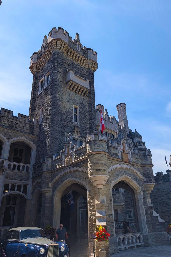 The front of Casa Loma in Toronto