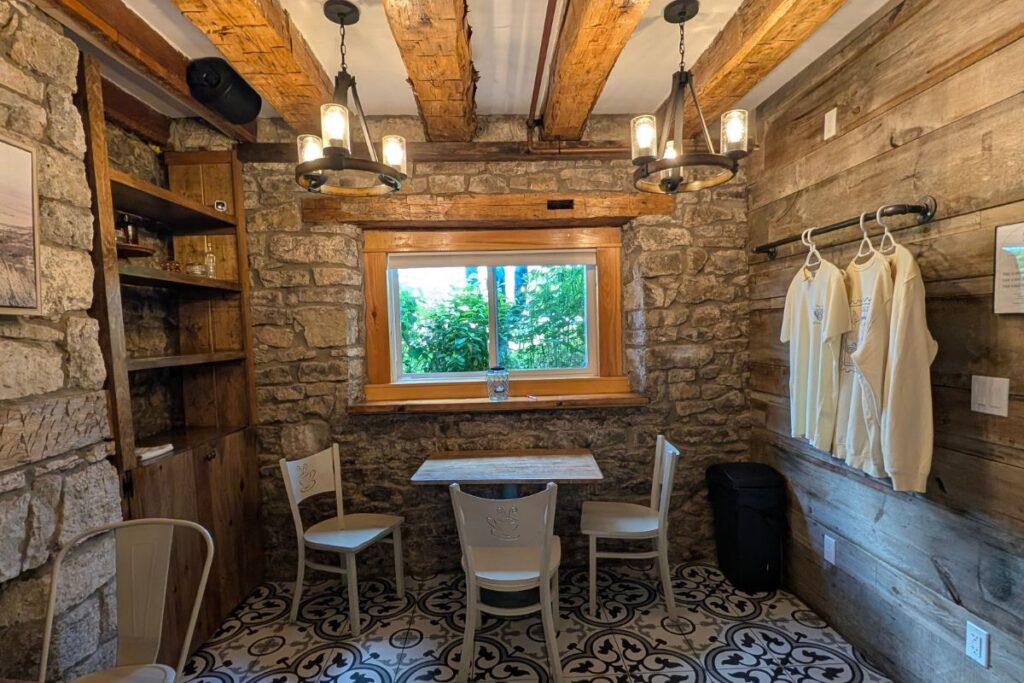 Inside Highland Coo Ice Cream