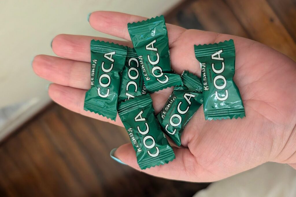 caramela de coca - coca candies from Ecuador