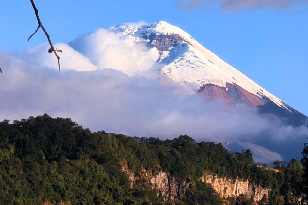 Cotopaxi Volcano, in Ecuador