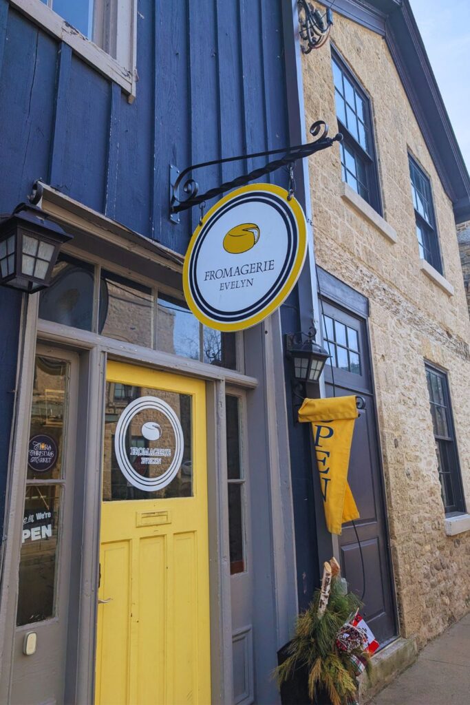 Evelyn's Fromagerie in Elora