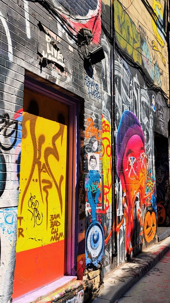 Graffiti Alley in Toronto
