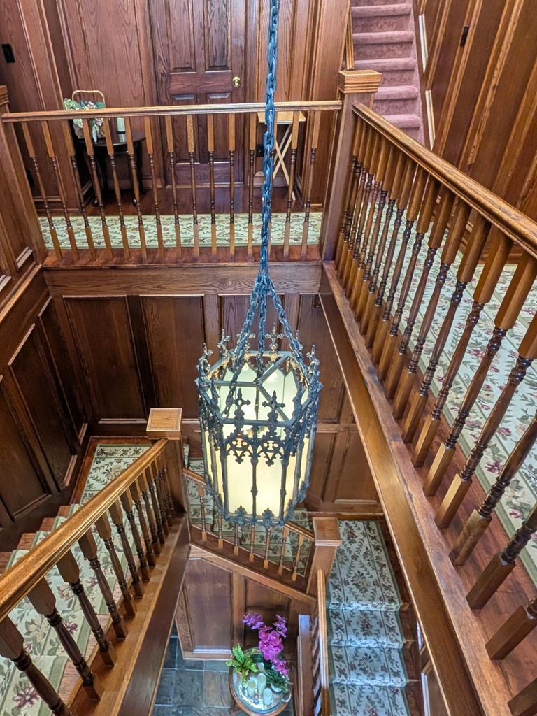 Staircase in the Old Schoolhouse B&B in Niagara on the Lake